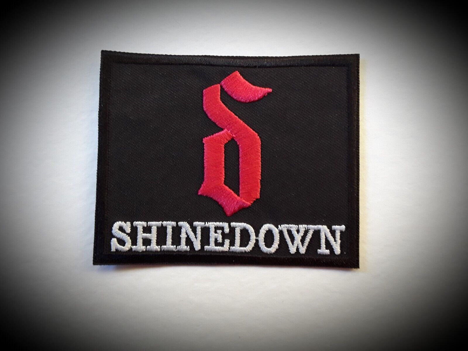 SHINEDOWN IRON OR SEW ON QUALITY EMBROIDERED PATCH UK SELLER