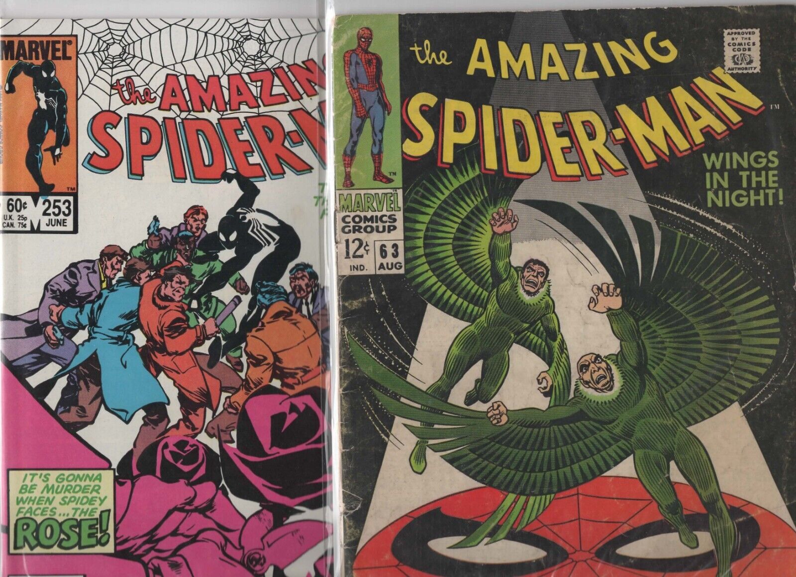 Amazing Spider-Man Mixed Lot of 36 (1968-2008, Marvel Comics)