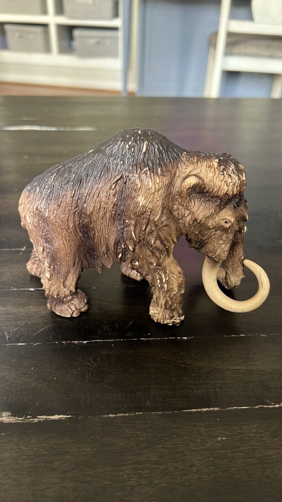 Vintage 2002 Schleich Prehistoric Wooly Mammoth Animal Figure 7\