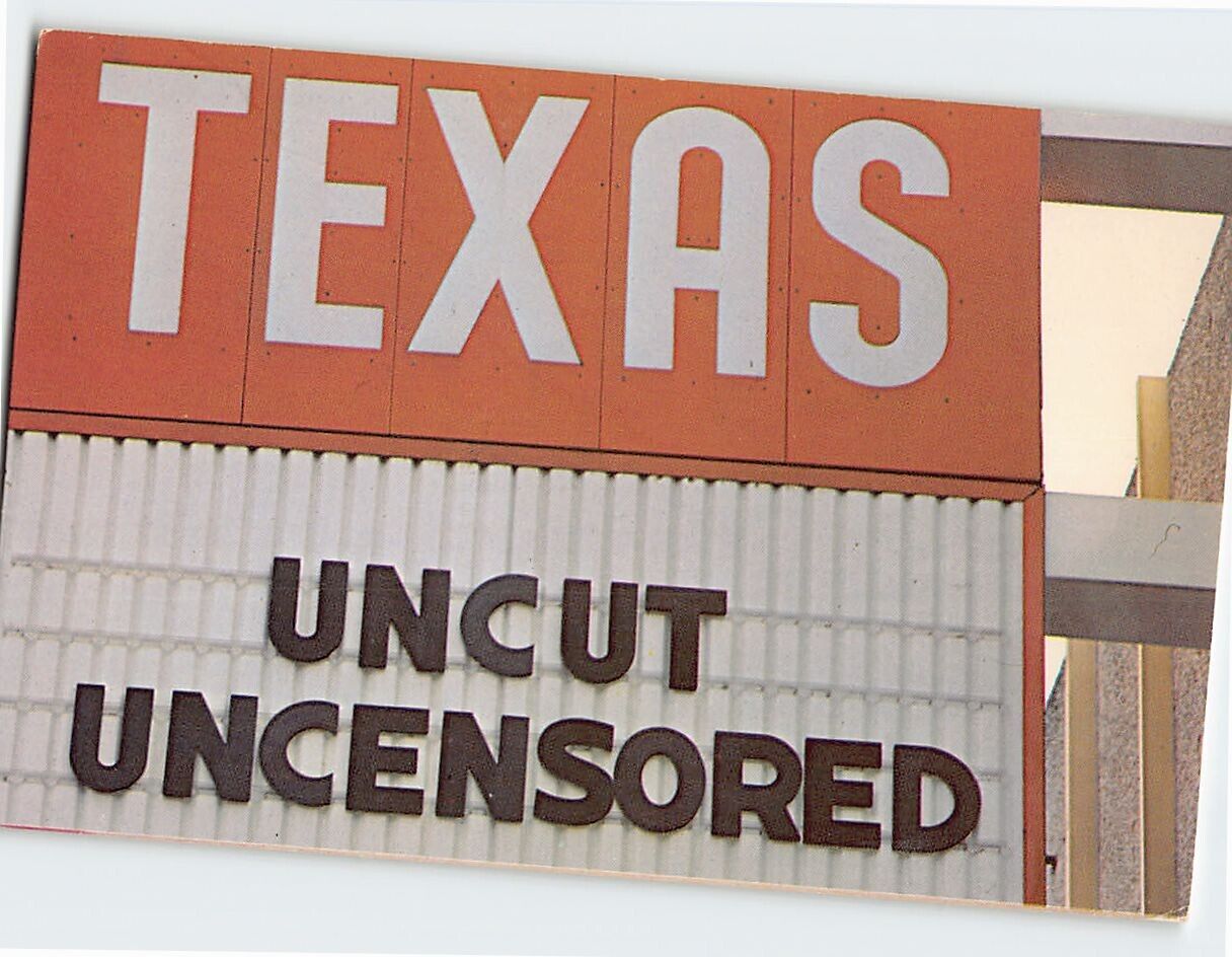 Postcard The Big One Texas USA