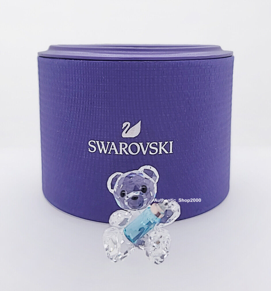 New 100% SWAROVSKI My little Kris Bear Baby Crystal Figurine Display 5557541