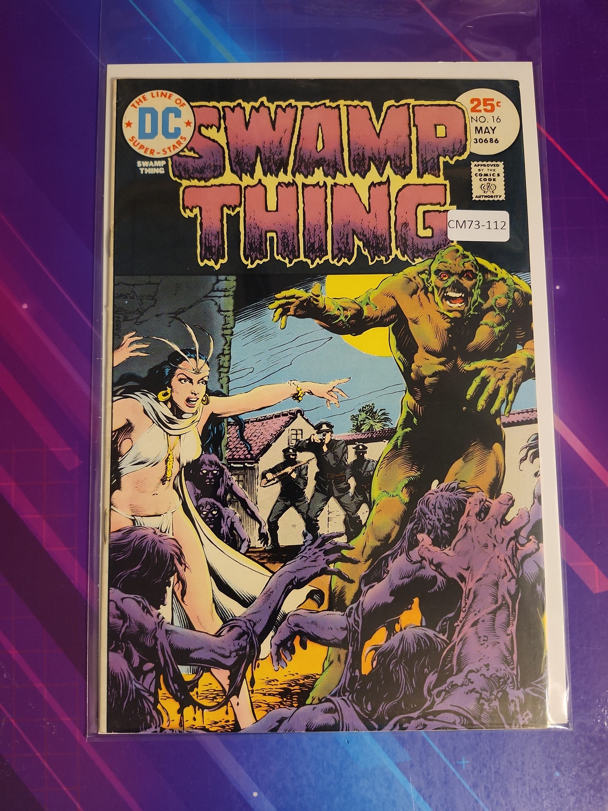 SWAMP THING #16 VOL. 1 HIGH GRADE DC COMIC BOOK CM73-112