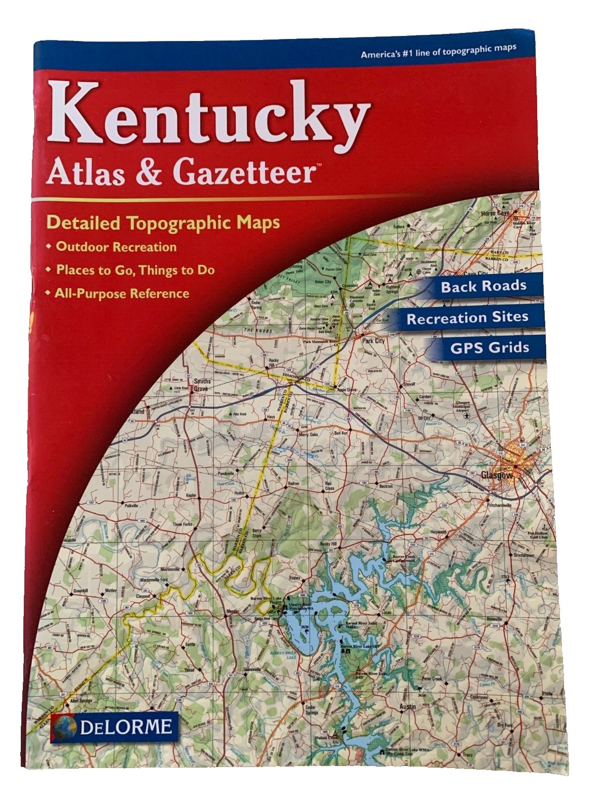 DeLorme Atlas & Gazetteer: Kentucky  Topographic Maps, 2005, 3rd Edition
