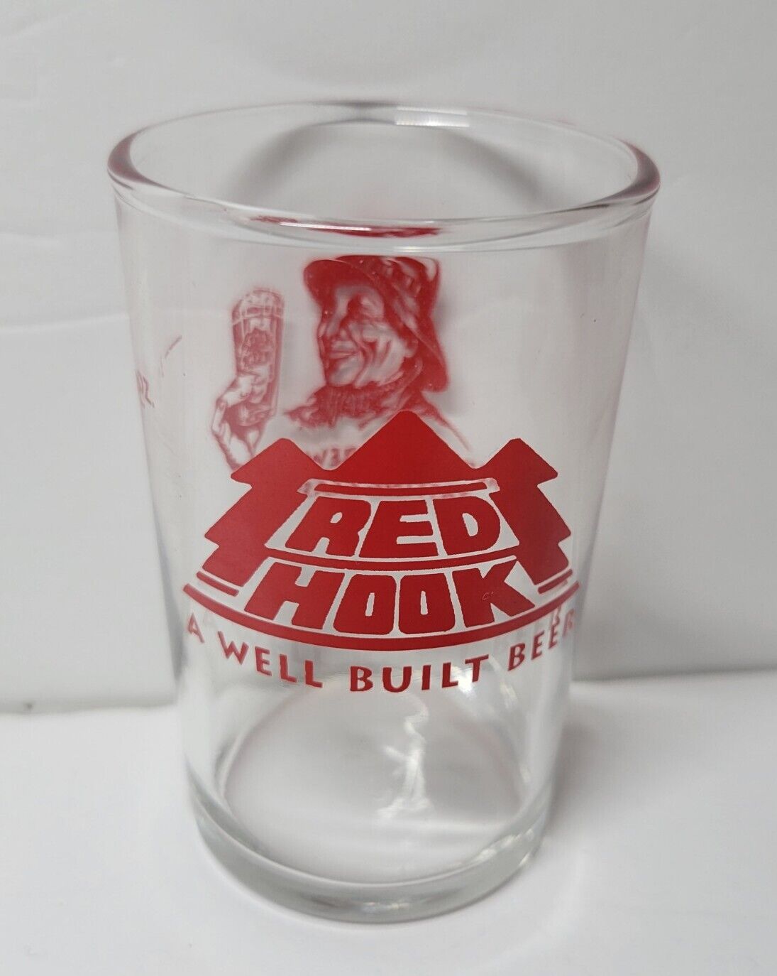 Red Hook Brewery Beer Tasting Glass 3+ oz Shot Glass  Taster Glass