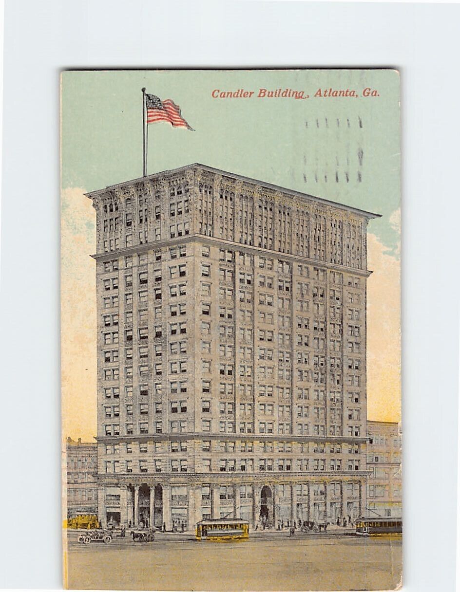 Postcard Candler Building Atlanta Georgia USA