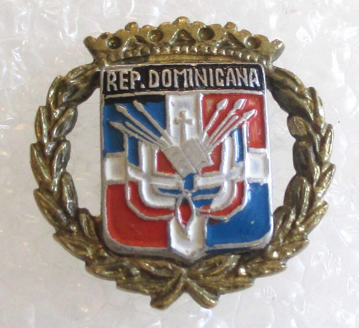 Vintage Dominican Republic Tourist Travel Souvenir Pin - República Dominicana