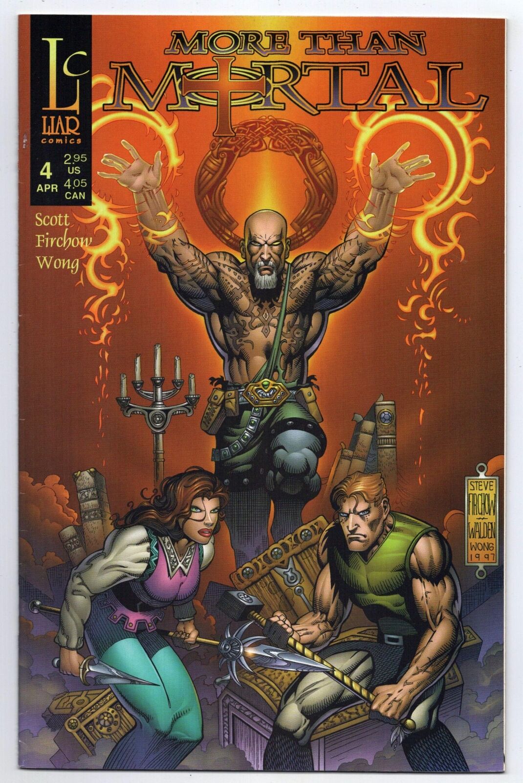 More Than Mortal #4 (Liar Comics, 1997) VF