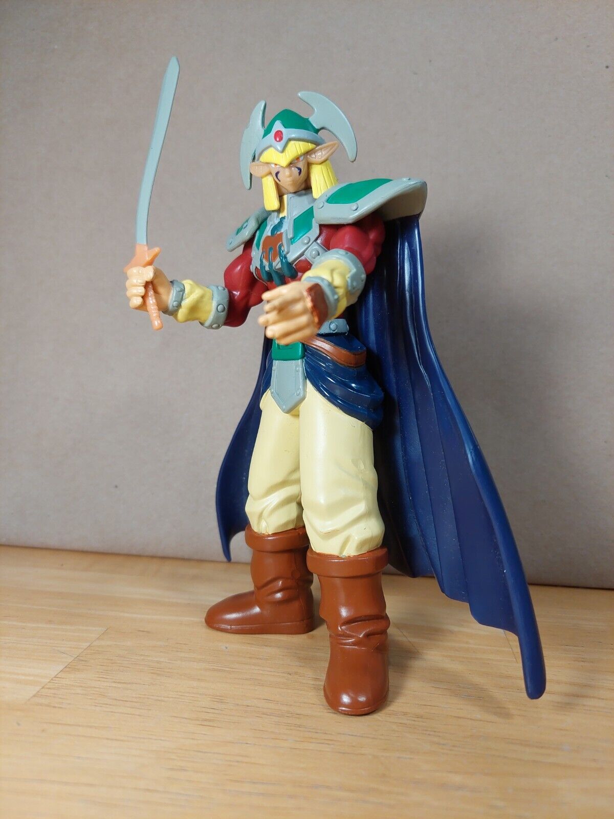 Yu-Gi-Oh Celtic Guardian Action Figure with Sword Vintage 1996
