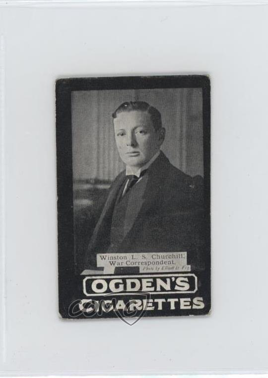 1901 Ogden\'s Tab Leading Generals at the War Tobacco Winston Churchill 11bd