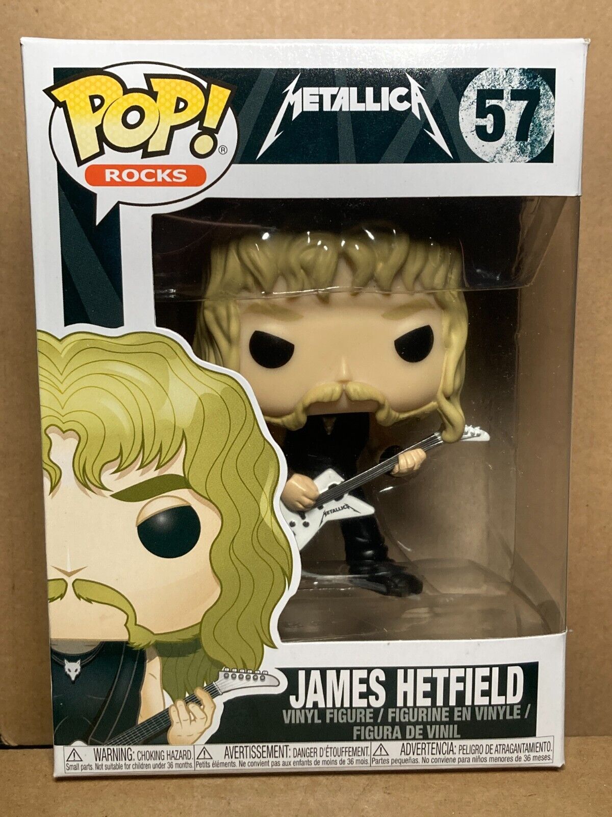 Funko POP Metallica 57 James Hetfield
