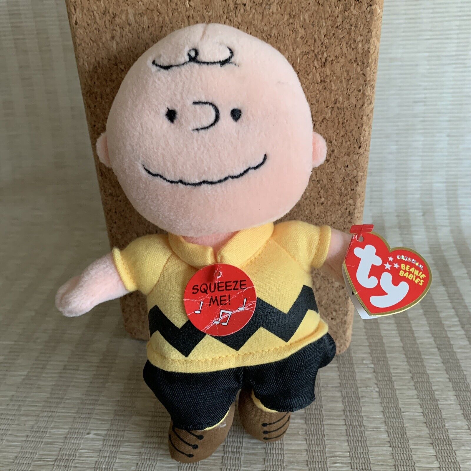 Ty Charlie Brown Plush 8\