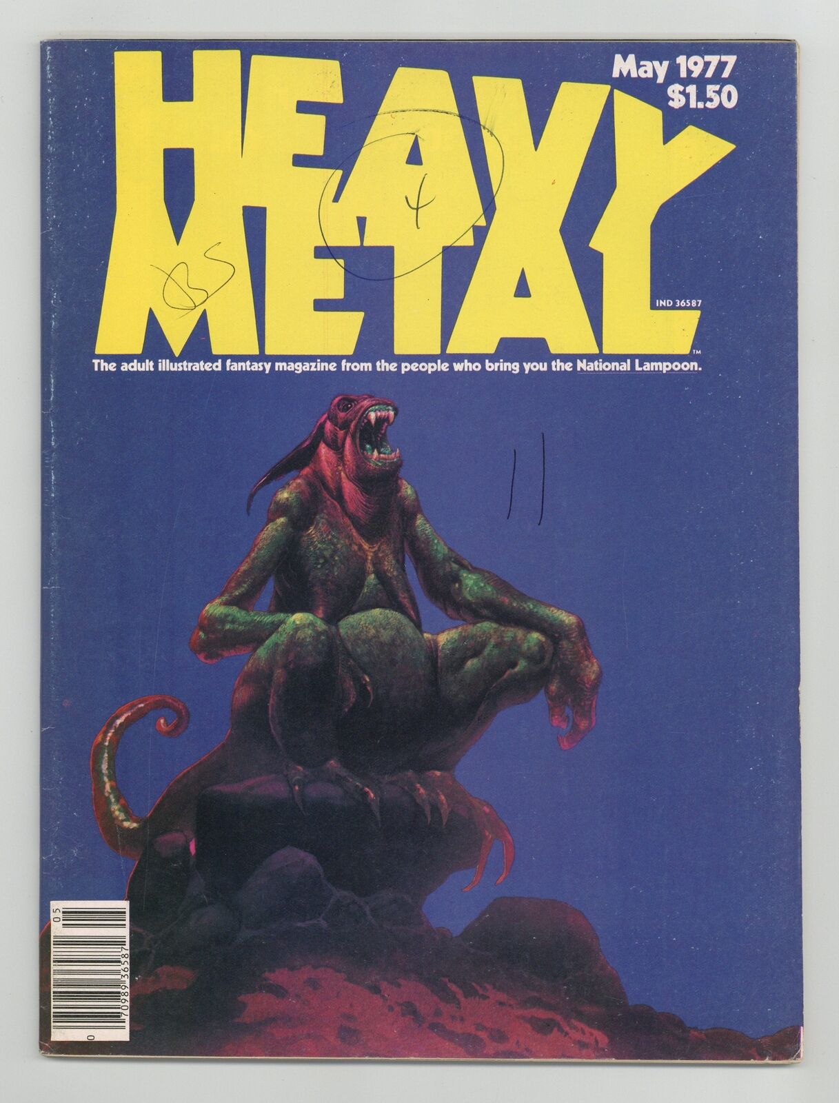 Heavy Metal Magazine Vol. 1 #2 VG+ 4.5 1977