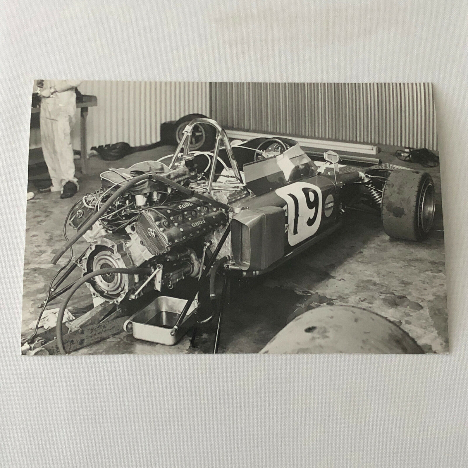 Vintage Brabham BT34 Racing Car Photo Photograph Bernard Cahier 