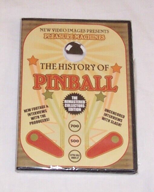 The History Of Pinball DVD A Must For Pinball Machine Collectors  New