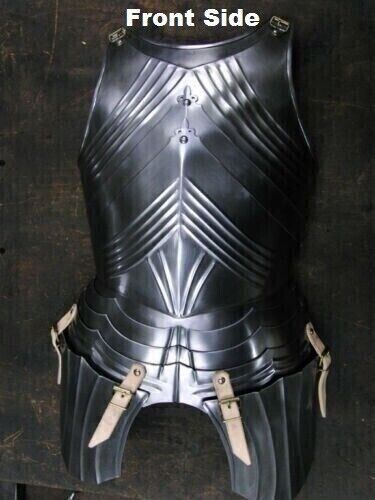 18GA Steel Medieval Upper Body Gothic Armor Breastplate/ Cuirass Knight Armor