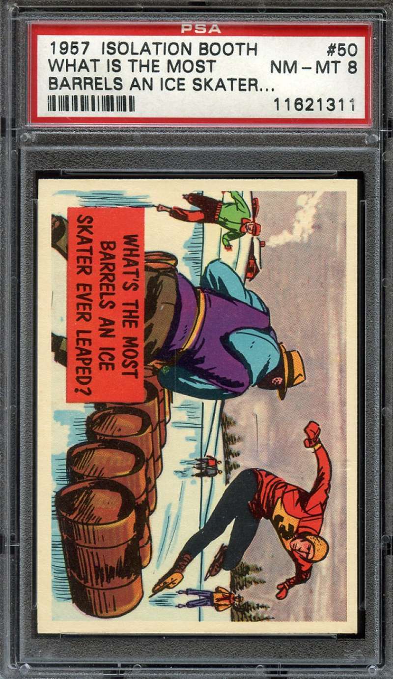 1957 ISOLATION BOOTH #50 WHAT IS THE MOST PSA 8 *DS8035