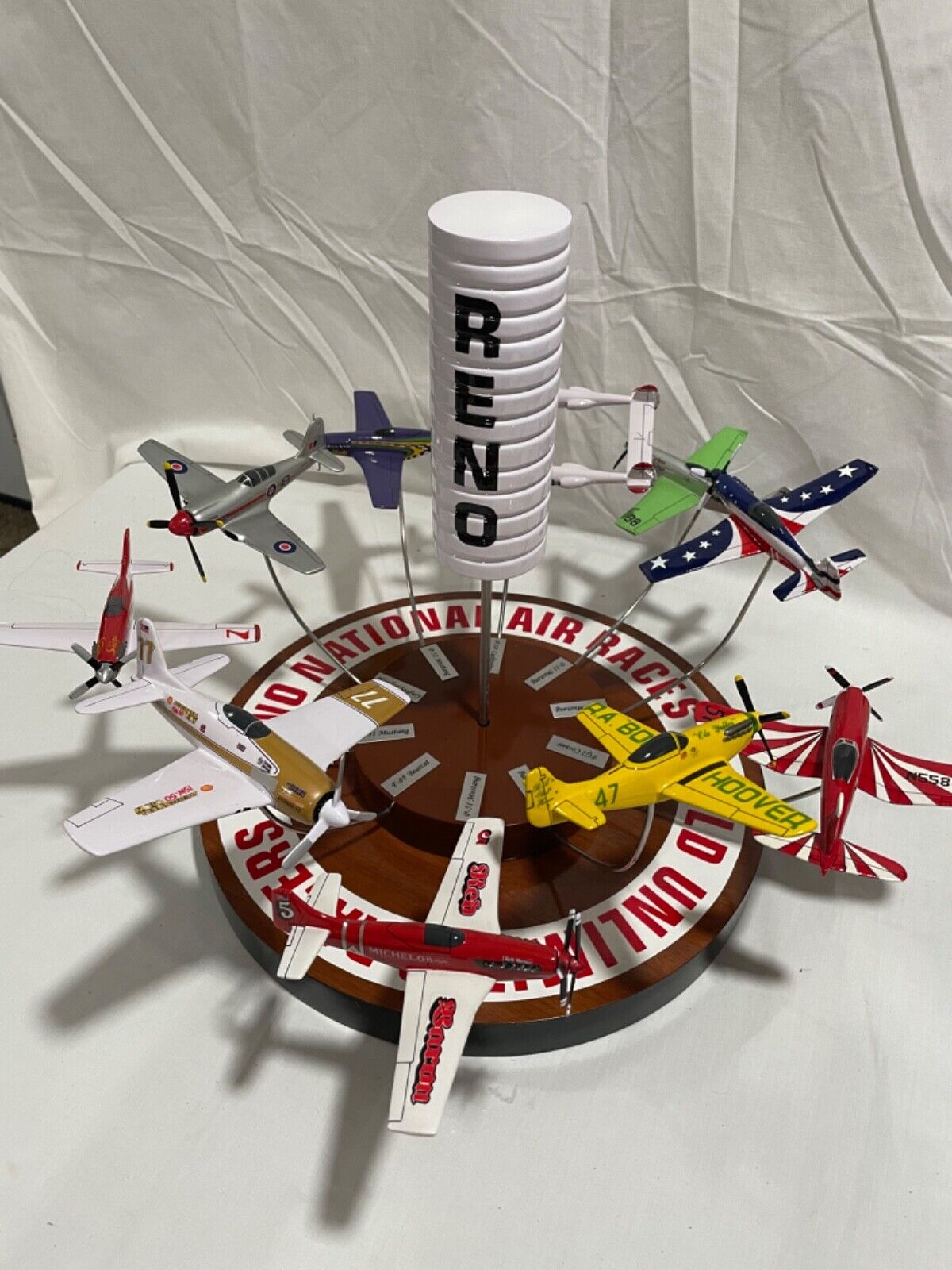 Reno National Air Racing Vintage set of unlimited class racers, 10 models