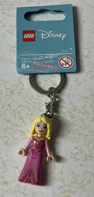 Aurora Disney Princess Sleeping Beauty Lego Keychain 853955 Item 6253446 New 