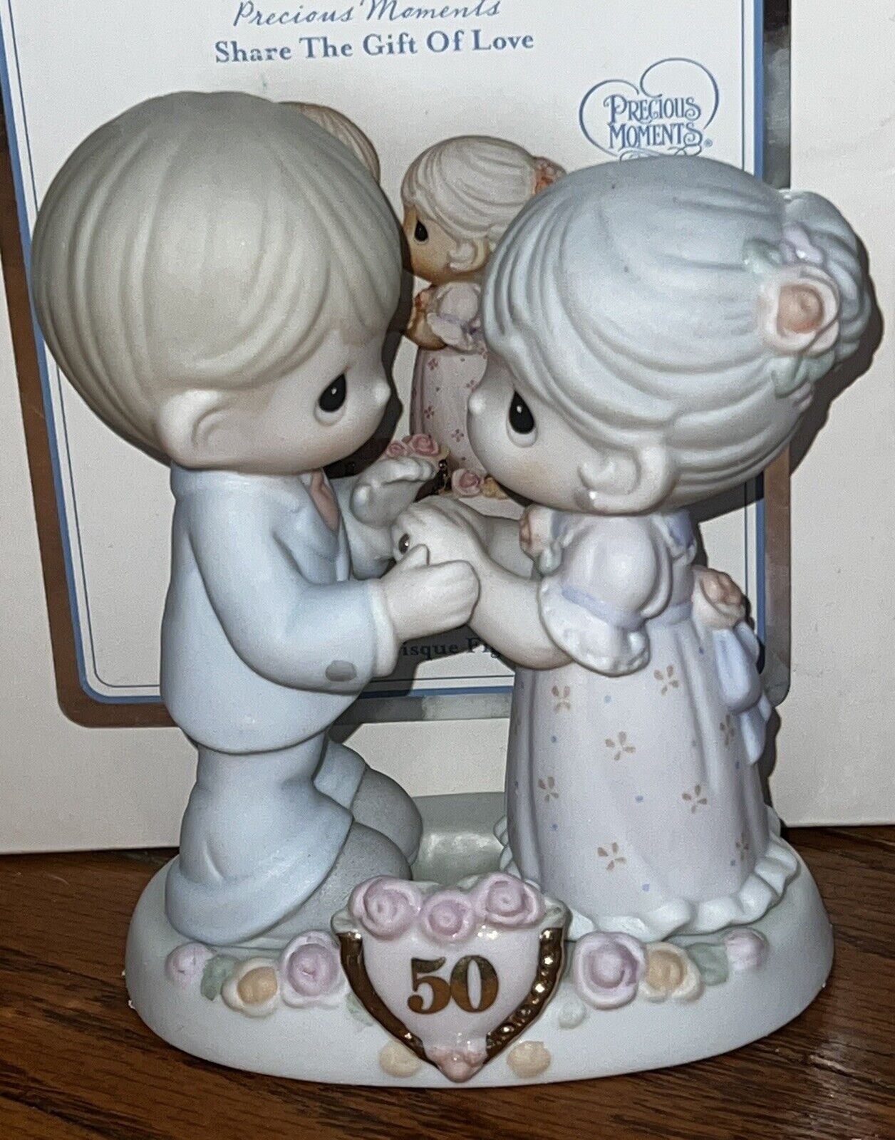 Buy 2 Get 1 Free Precious Moments-“We Share A Love Forever Young”50 Anniversary