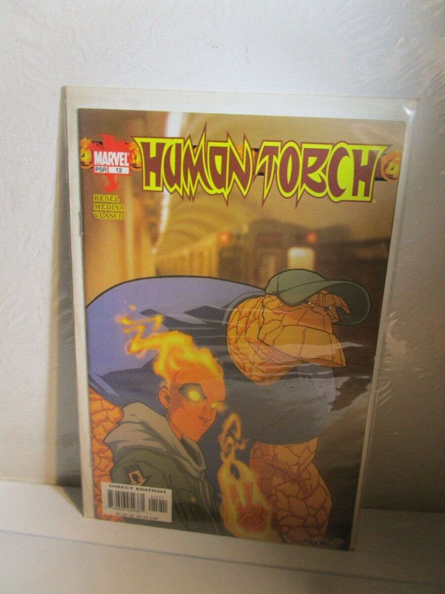 Human Torch #12 June 2004 Marvel Comics Kesel BAGGED BOARDED