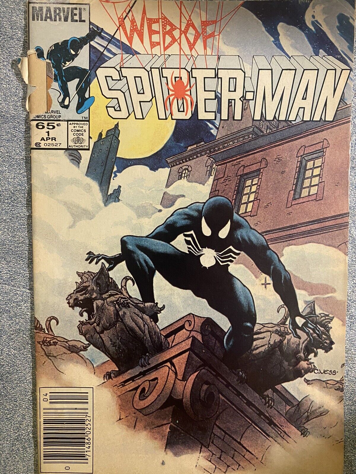 Web of Spider-Man #1 (Marvel Comics April 1985)
