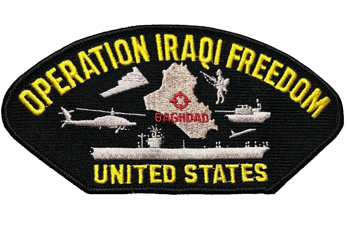 Operation Iraqi Freedom Patch - Iron On - 6\