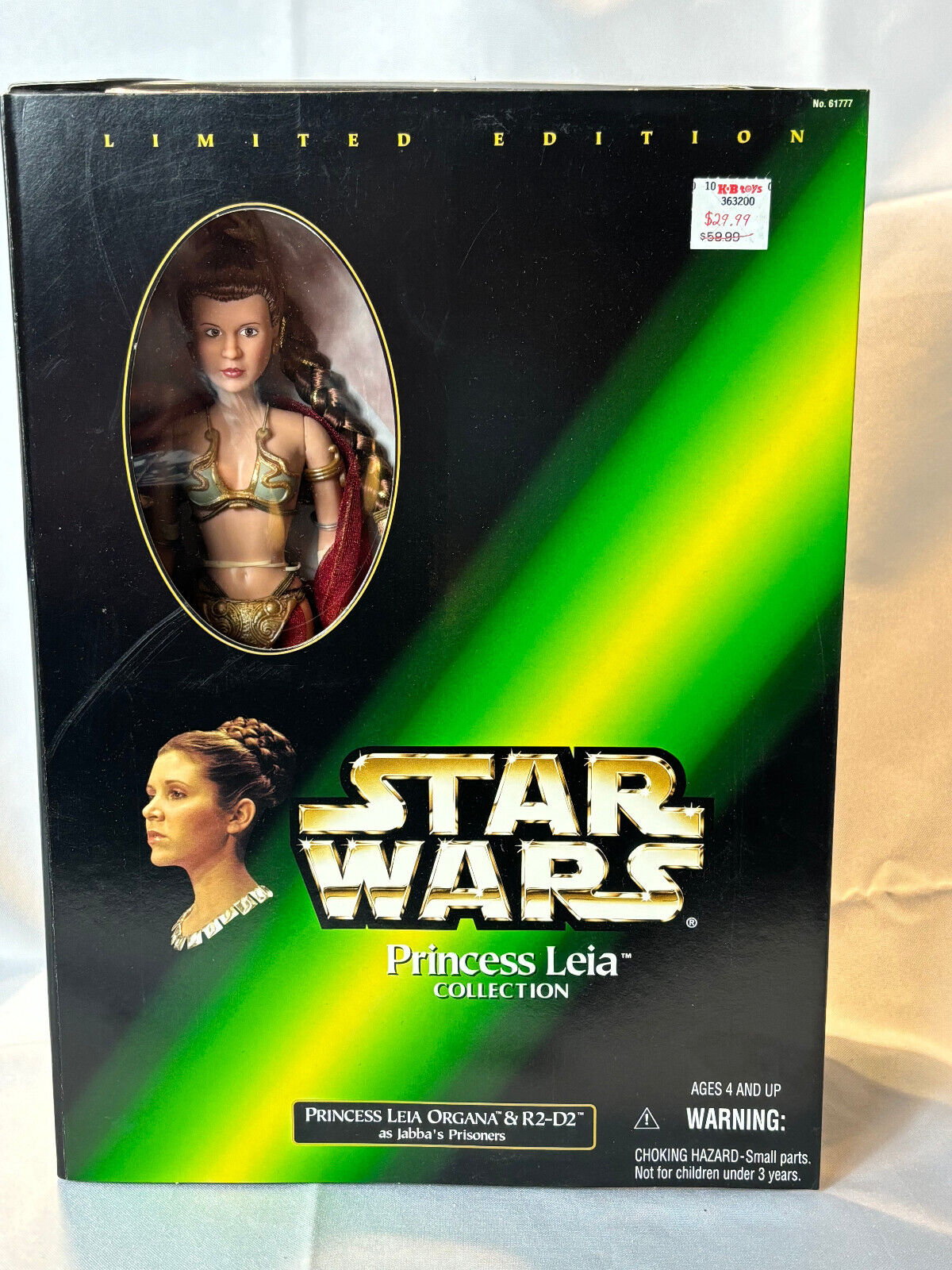 Hasbro Star Wars Princess Leia Organa & R2-D2 As Jabba\'s Prisoners SEALED IN BOX
