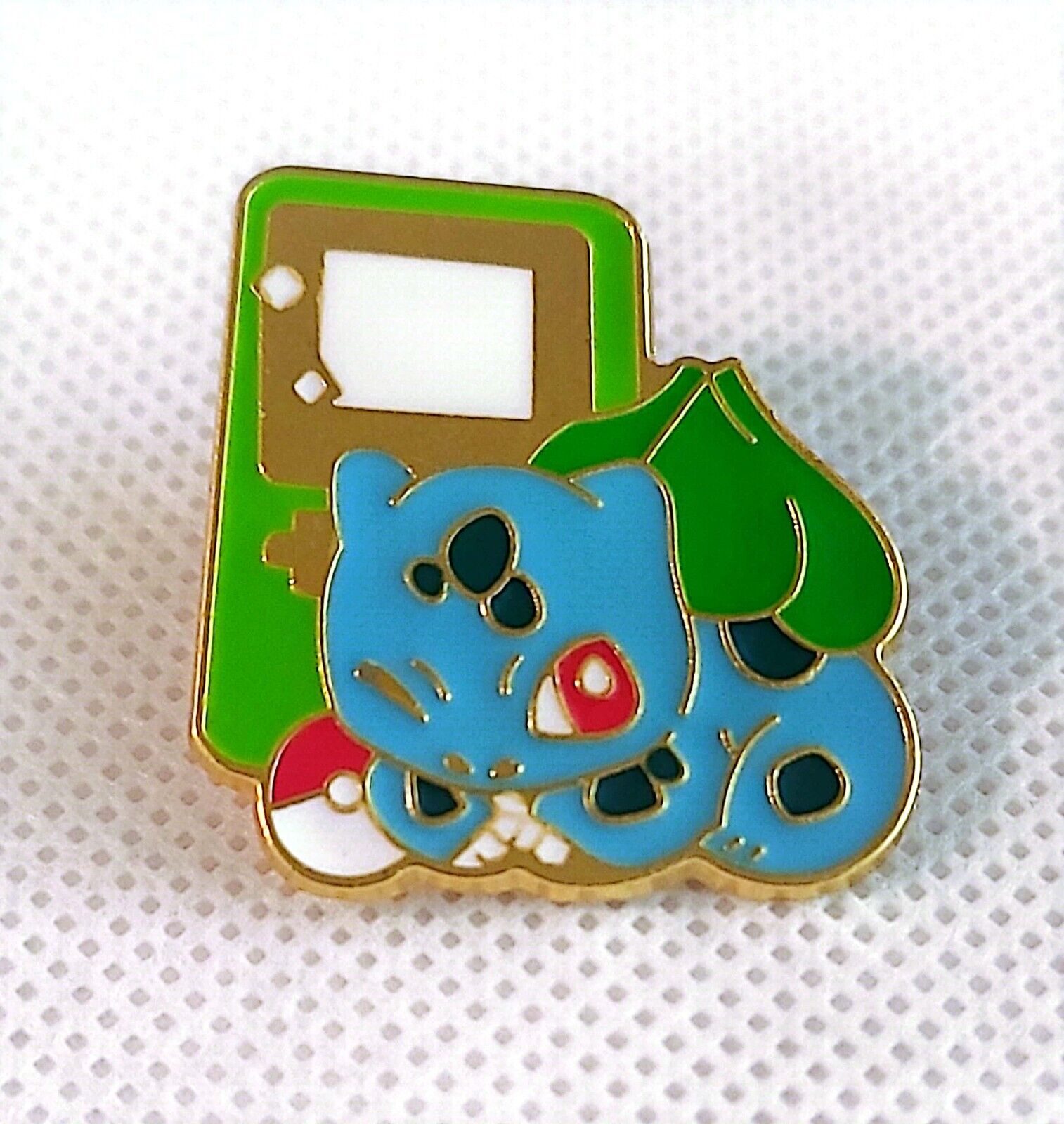 Bulbasaur Pokémon Nintendo GameBoy Enamel Pin