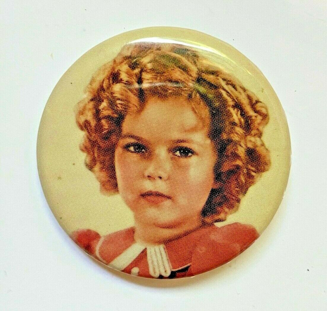 Vintage Shirley Temple Pinback Button  