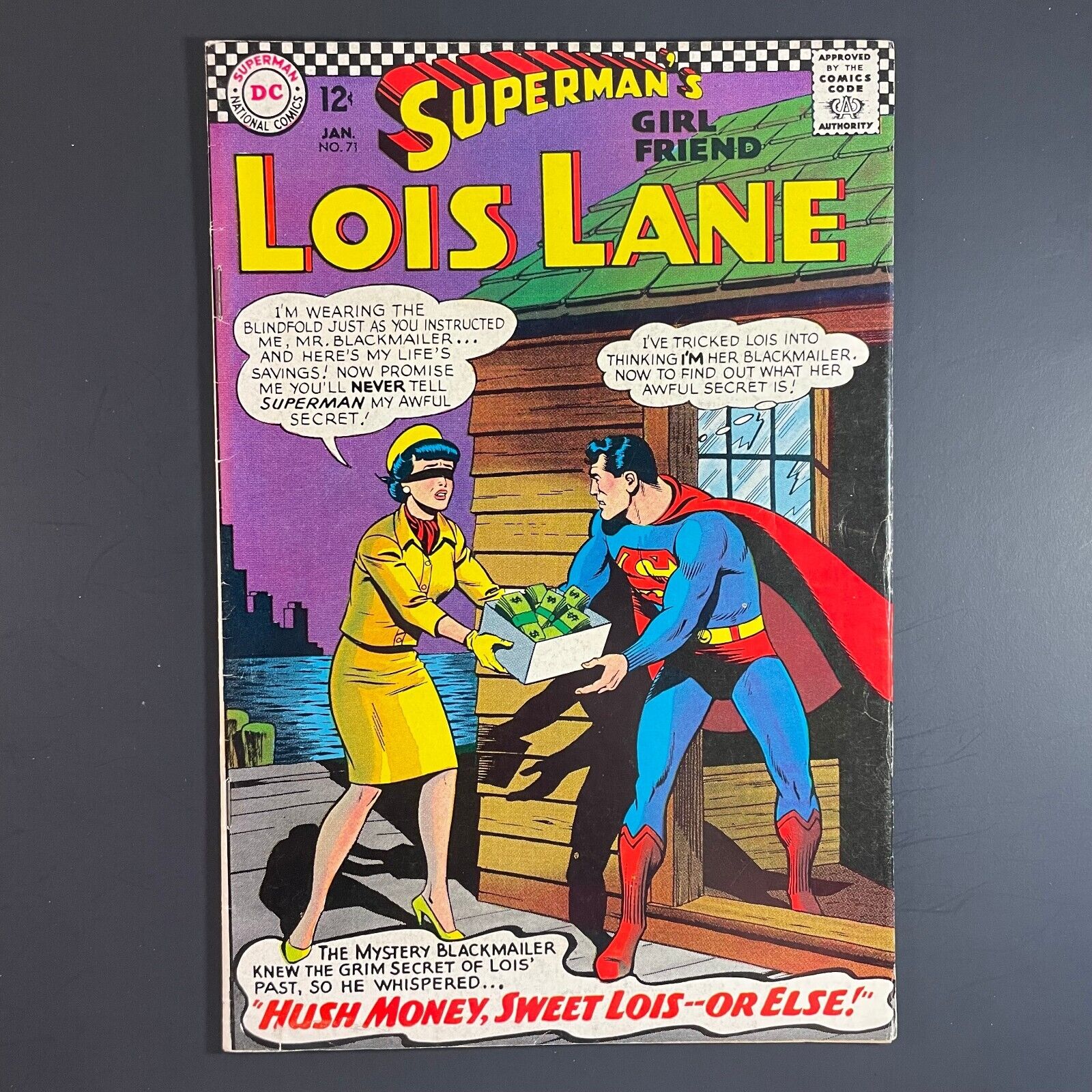 Superman's Girl Friend Lois Lane 71 KEY 2nd Silver Age Catwoman DC 1967 comic