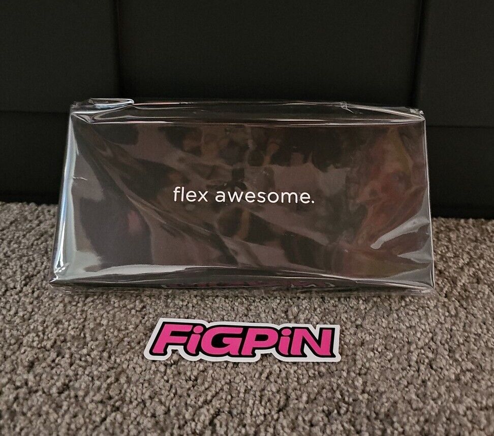 XL FiGPiN  Flex Awesome Logo Pin Locked Never Opened LX1