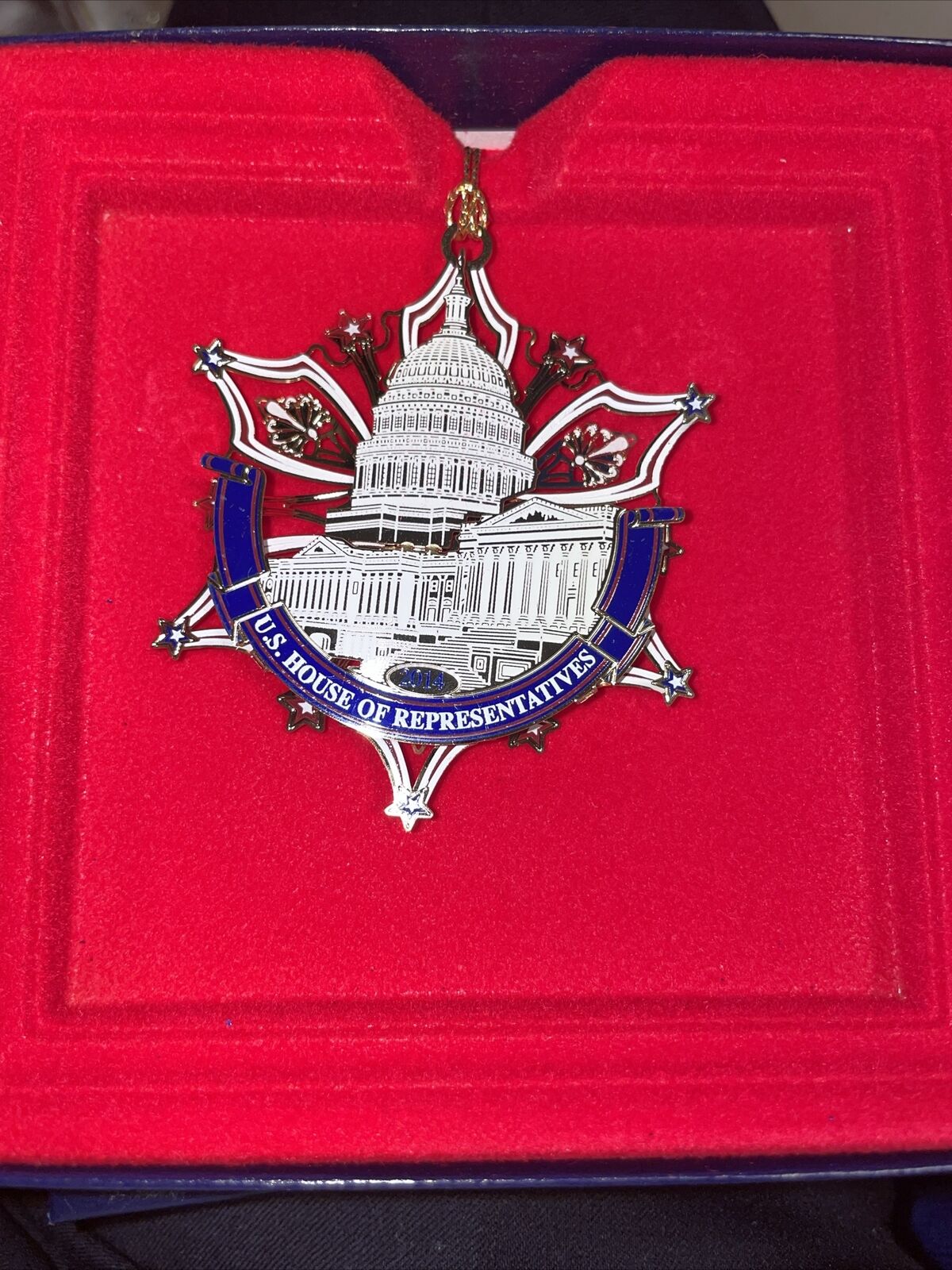 United States House of Representatives 2014 Christmas Ornament with Box