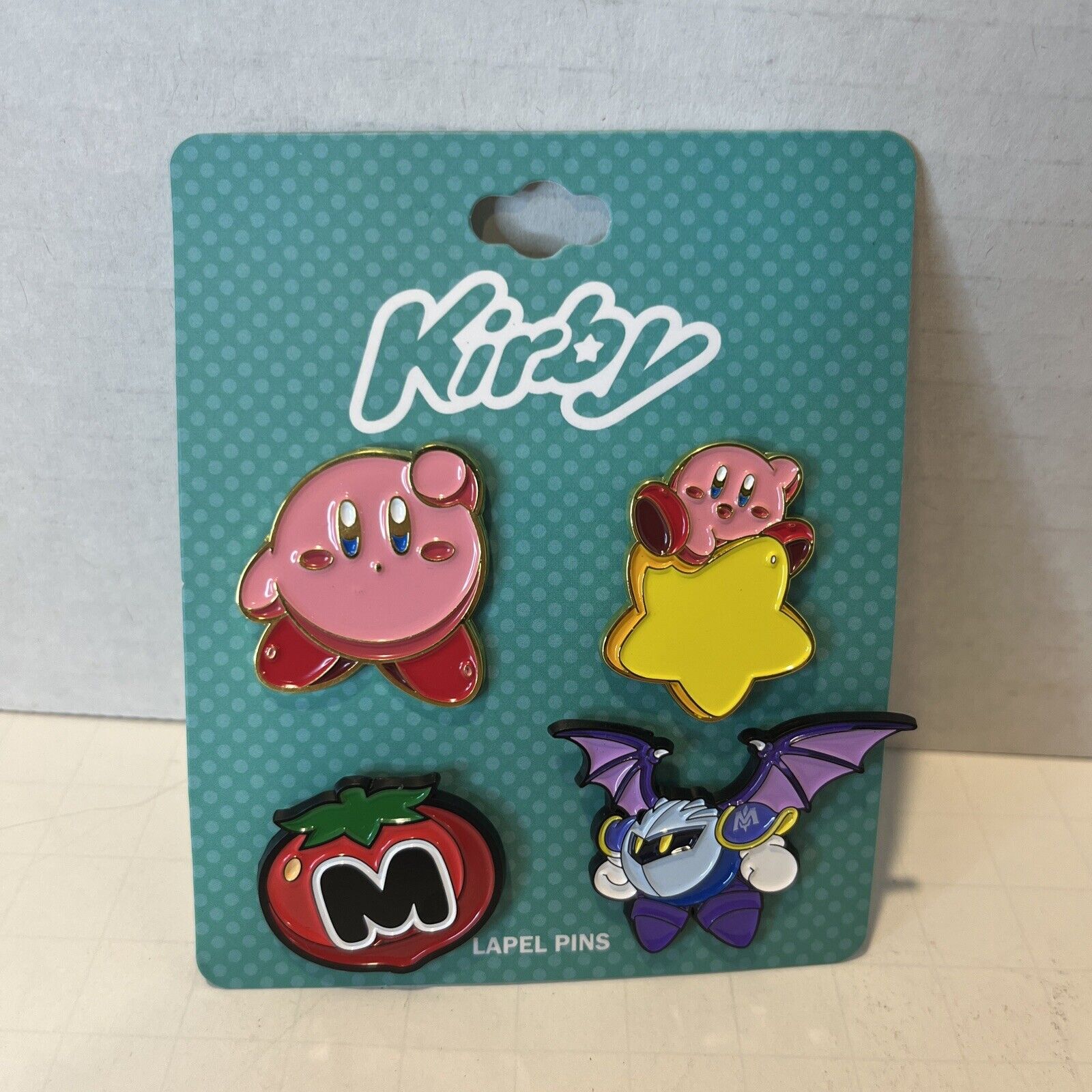 Kirby Pin Set Collectible Character Lapel Nintendo Meta Knight Video Game
