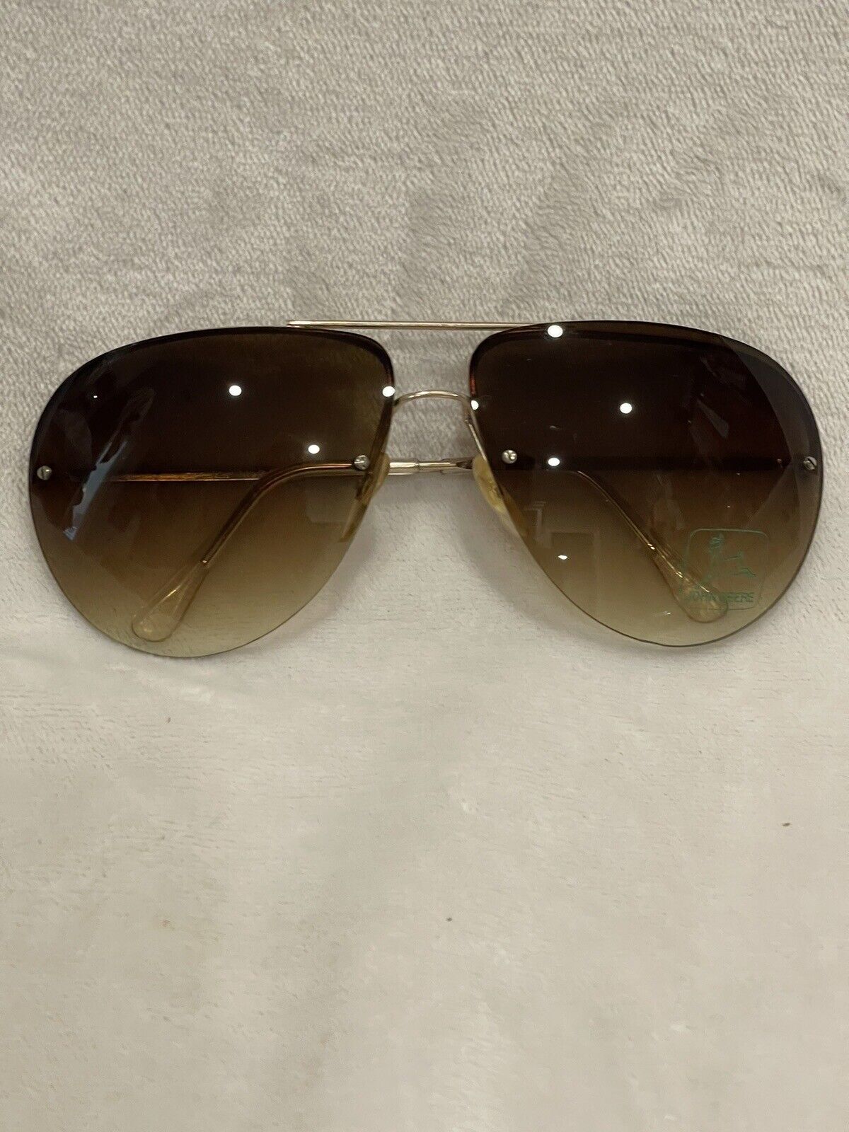 Vintage John Deere Aviator Sunglasses - NEW OLD STOCK