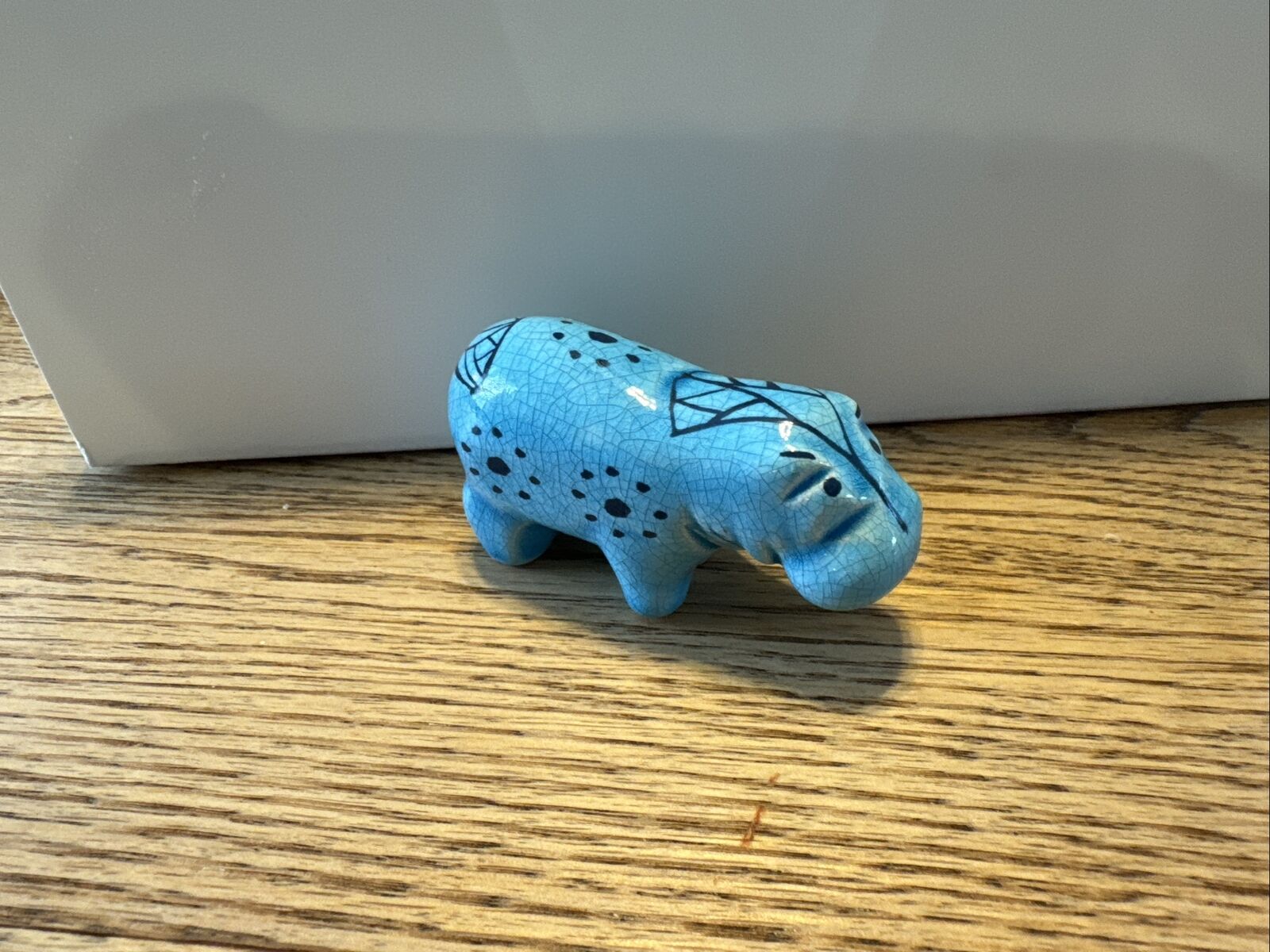 British Museum Replica Of Egyptian Blue Hippo
