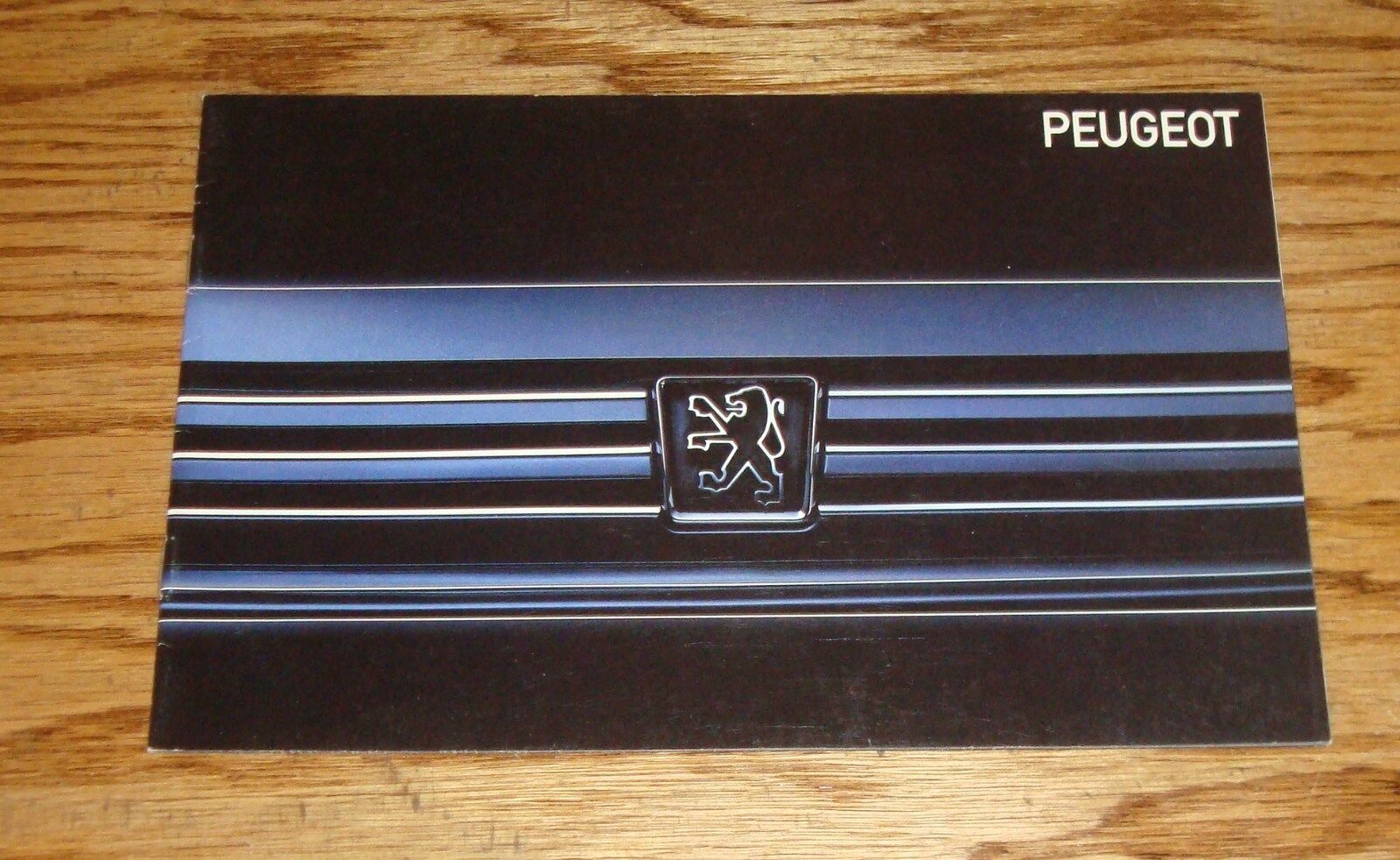 Original 1991 Peugeot Full Line Sales Brochure 91 405 505