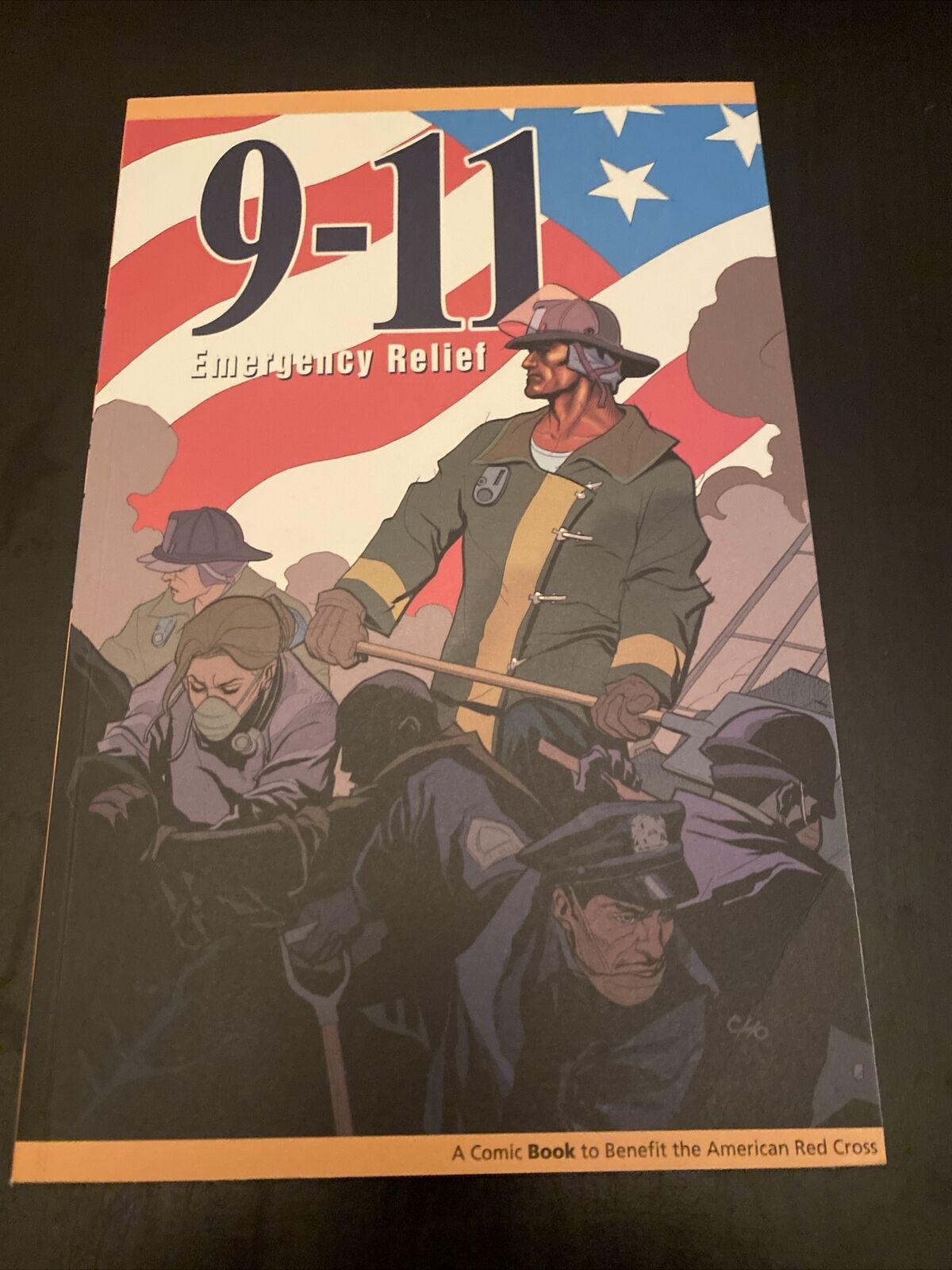 9-11 Emergency Relief #1 GN Comic 2002 Alternative Press Phil Hester Ashley Wood