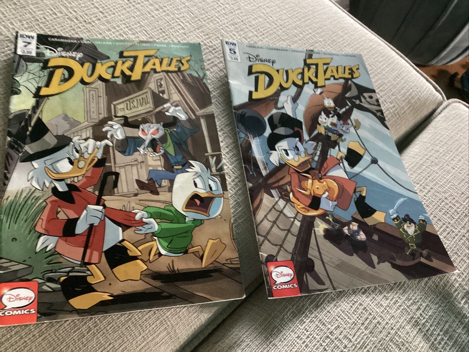Duck Tales #5 And #7 Set Of 2 2018