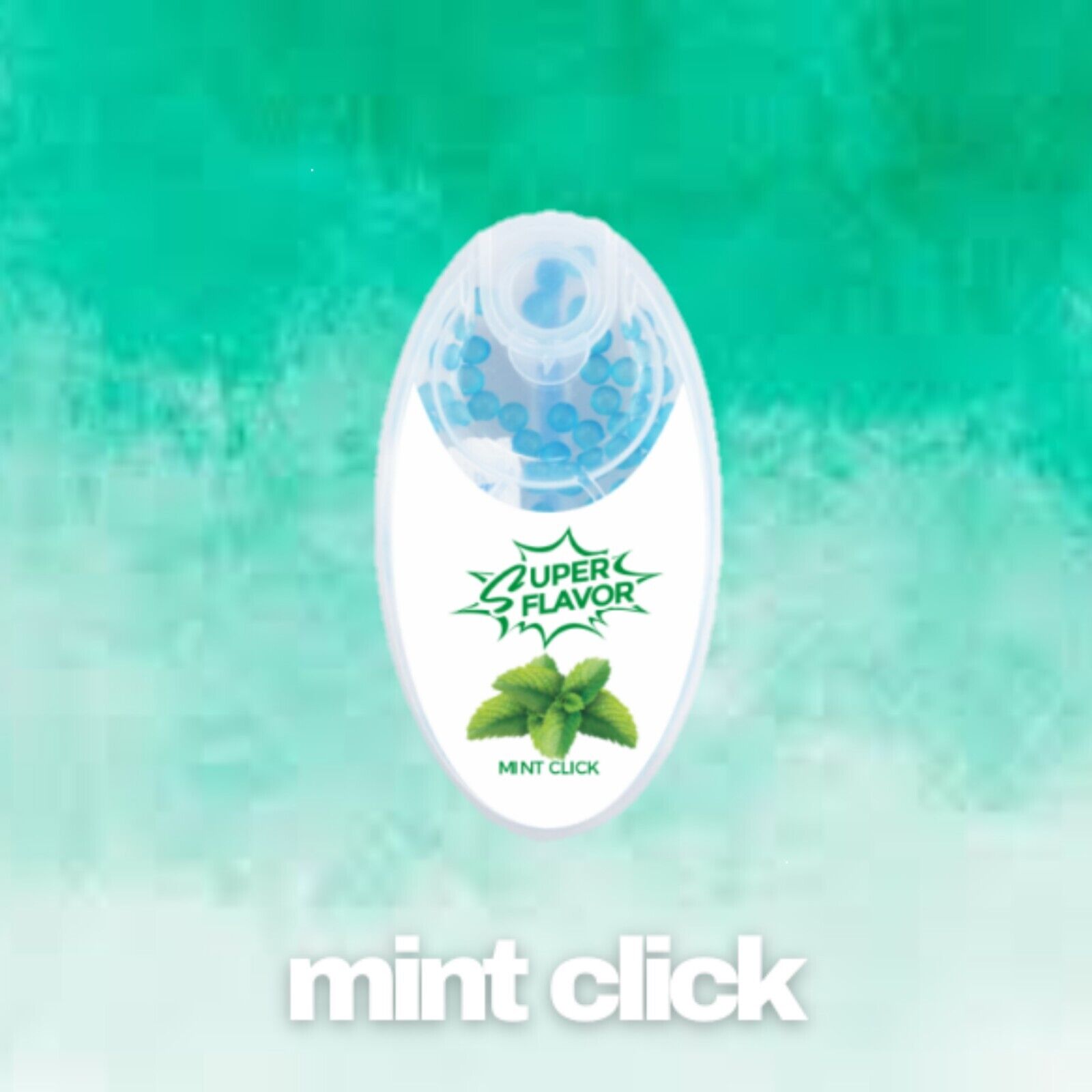 5 Pack 500 Menthol/Mint Click Crush Flavor Balls