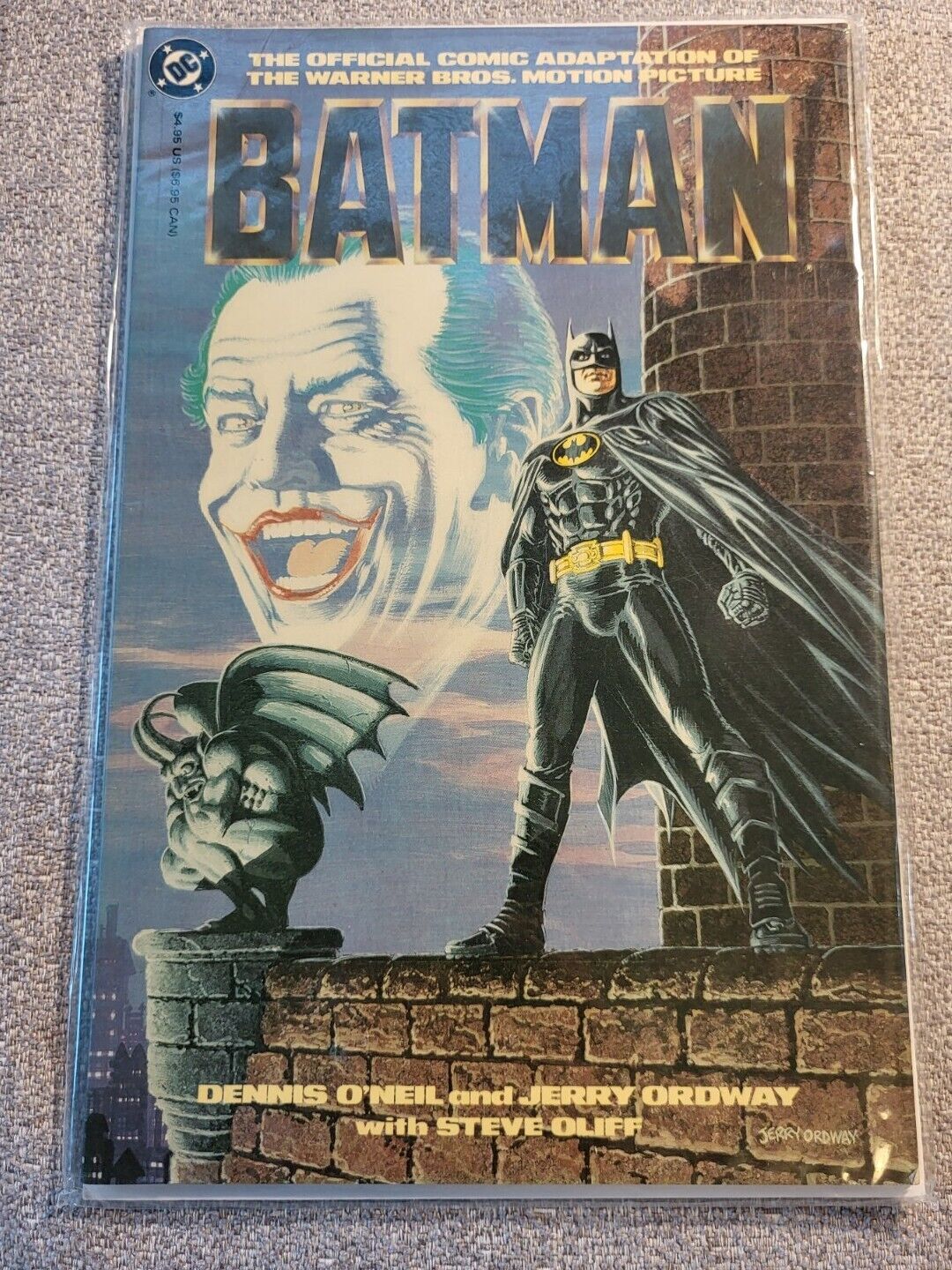 Batman: The Official Comic Adaptation Of The Warner Bros Motion Picture 1989