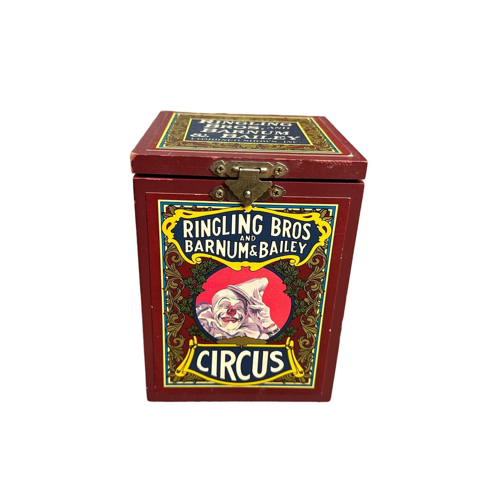Vintage 1988 Ringling Bros Barnum & Bailey Circus Music Box Limited Edition 4312