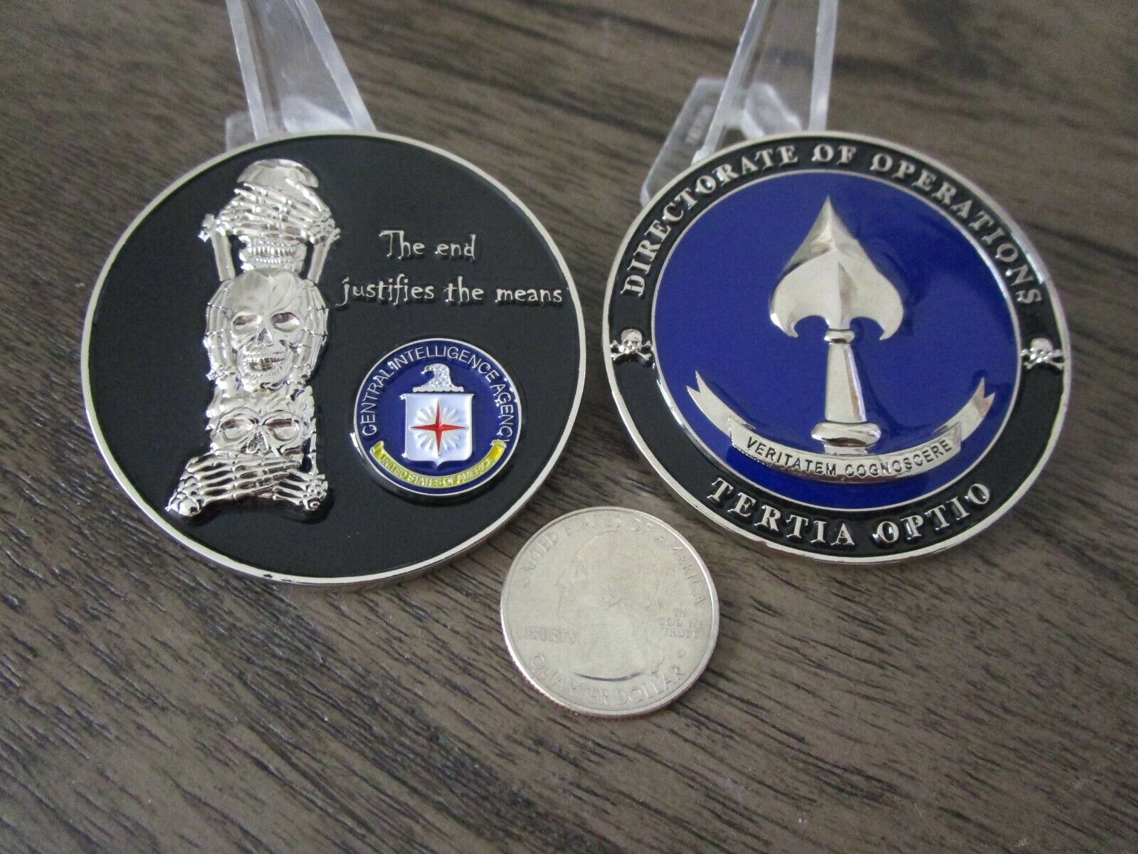 Directorate of Operations Central Intelligence Agency DO CIA Challenge Coin