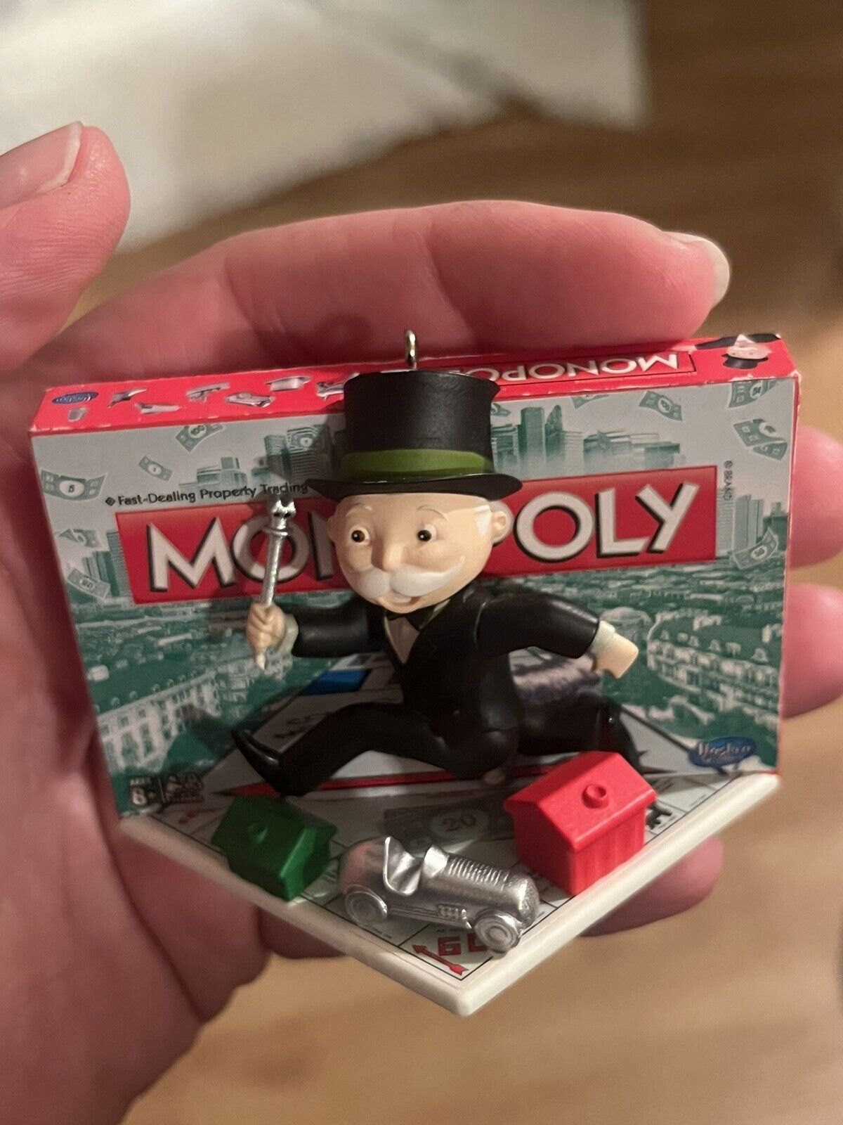 Monopoly Family Game Night Hallmark Keepsake Ornament 2015