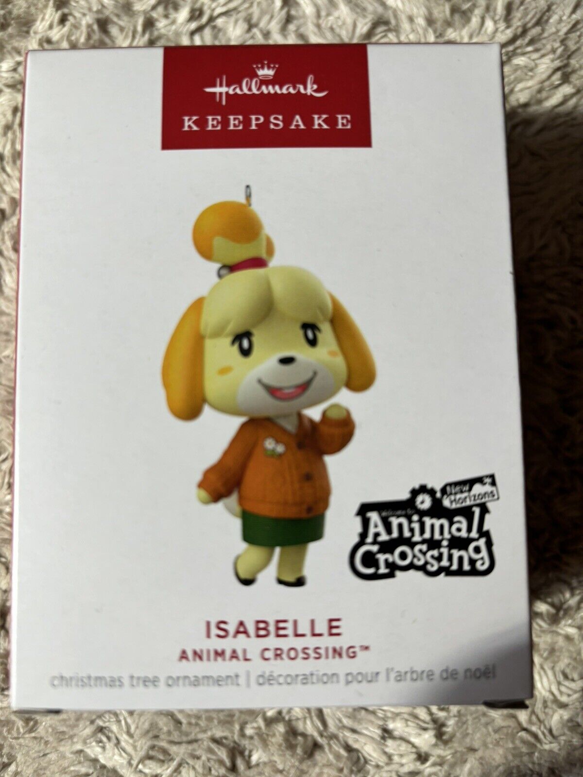 Hallmark Keepsake Christmas Ornament Nintendo Animal Crossing Isabelle 2023 New