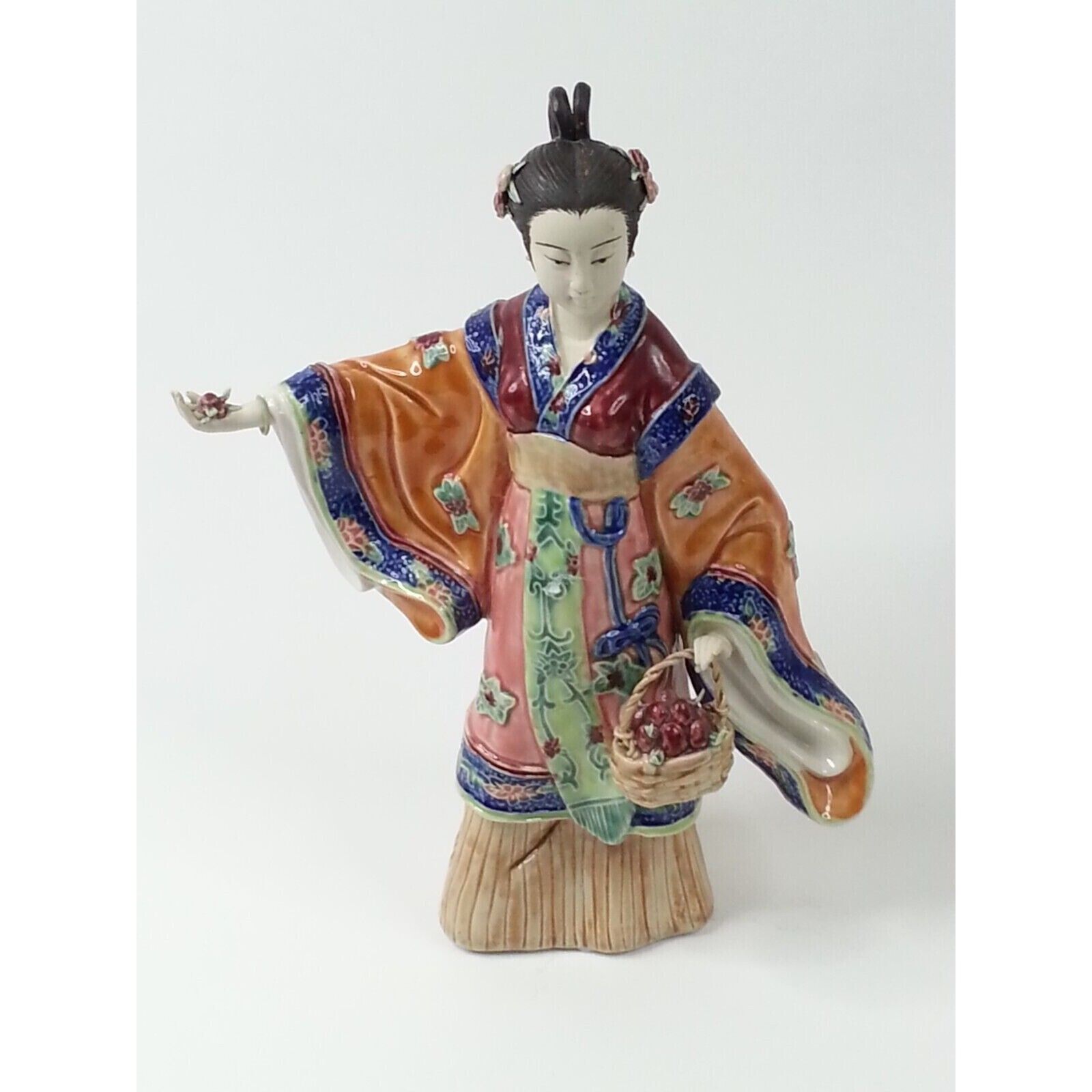 Vintage Oriental Asian Geisha 12 Inch Figure