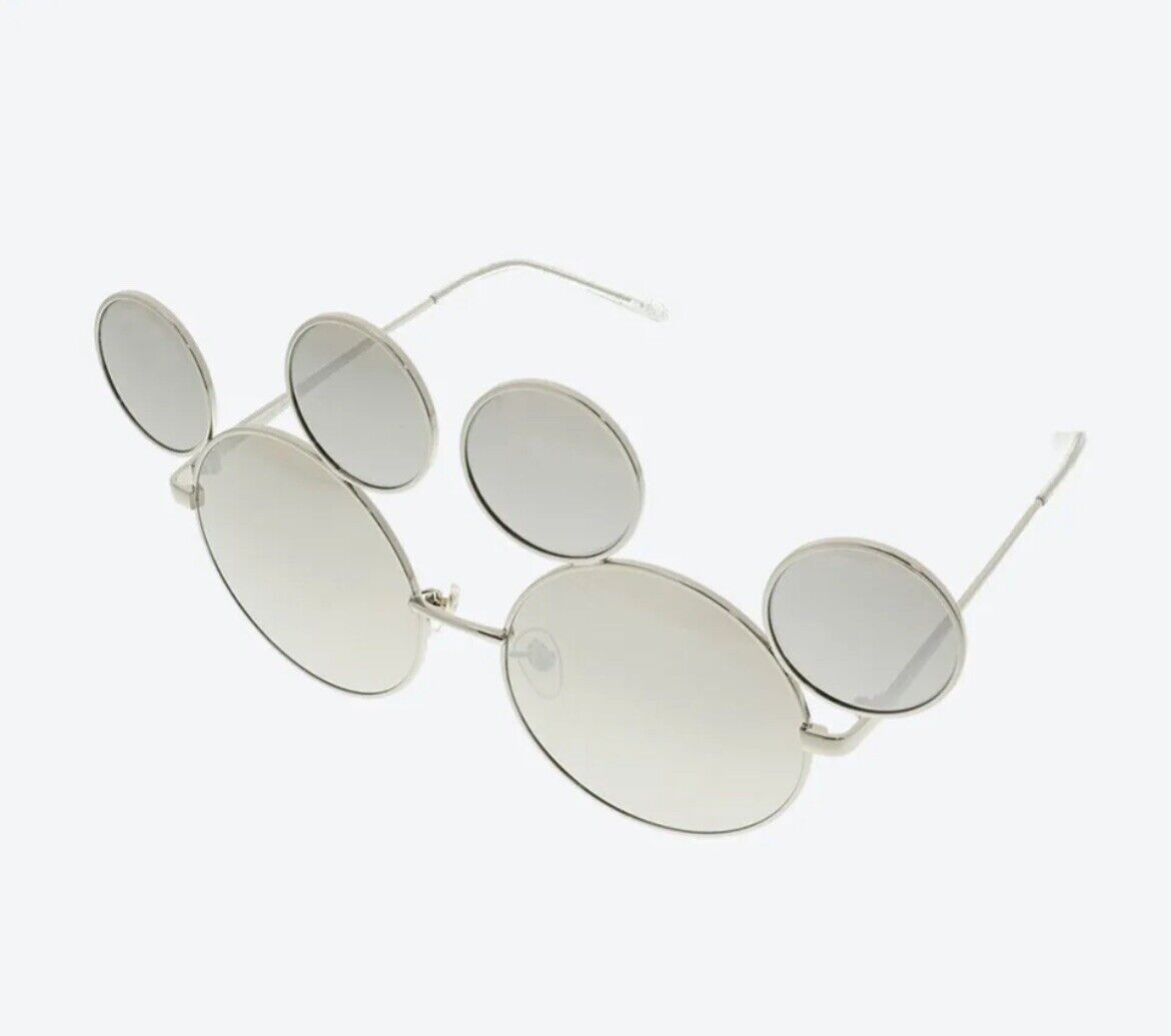 New 2024 Rare Japan Tokyo Disney Resort Fashion sunglasses Mickey silver mirror