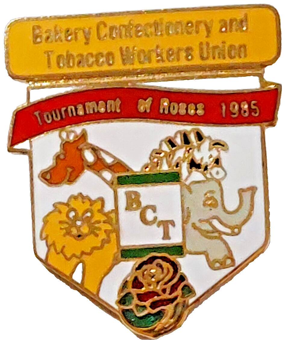 Rose Parade 1985 BCT Workers Union 86th Tournament of Roses Lapel Pin