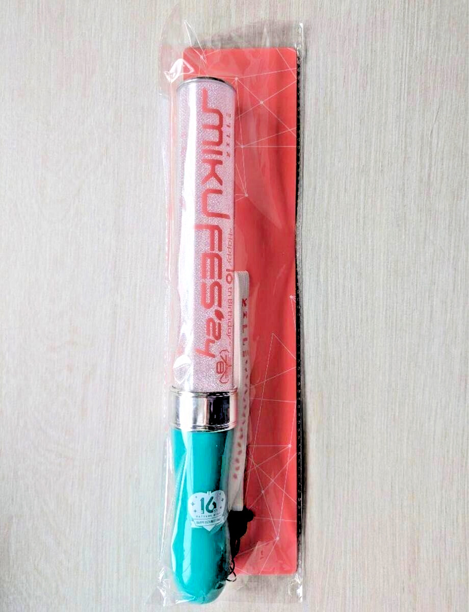 Penlight Hatsune MIKU FES 2024 Spring Happy 16th Birthday Light Stick Japan NEW