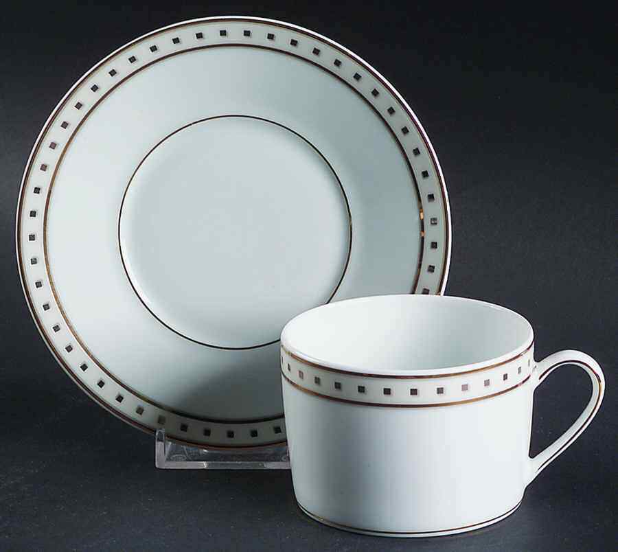Christofle Babylone Ivory Cup & Saucer 6328406