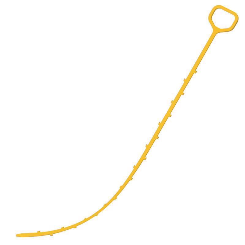 Cobra 00112BL Yellow Plastic Hair Snake Flexible Drain Cleaning Tool 22 L in.